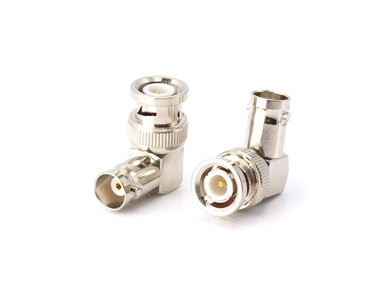 Angle BNC Connector 25 Pack BNC Elbow Male Female Adapter 90 Degree
