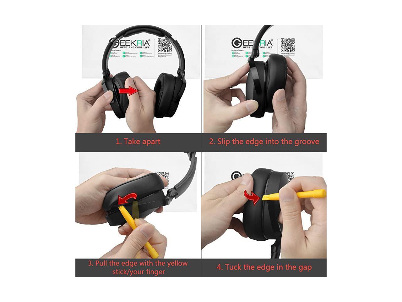 Earpad and Headband Cover Replacement for SkullCandy Crusher Wireless