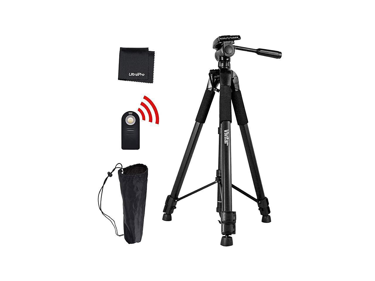 with Memory Card Wallet Bundle Fotopro UFO2 Flex Pod Tripod with Wireless Remote 3 Items 2 Pack 