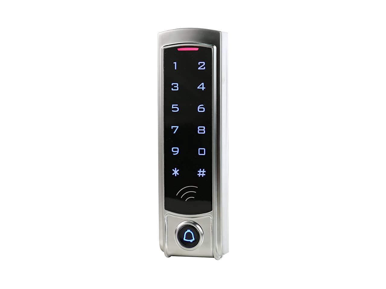 UHPPOTE Metal Standalone Keypad 125KHz EM Card Access Control Machine for 1 Door 