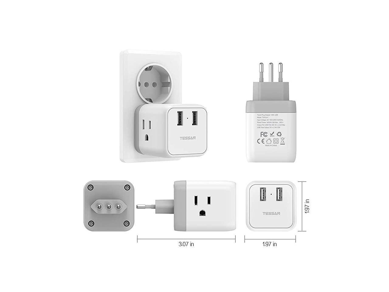 italian electric adapter