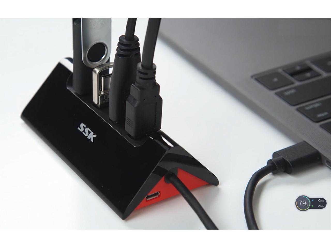SSK Type C USB 3.0 Hub