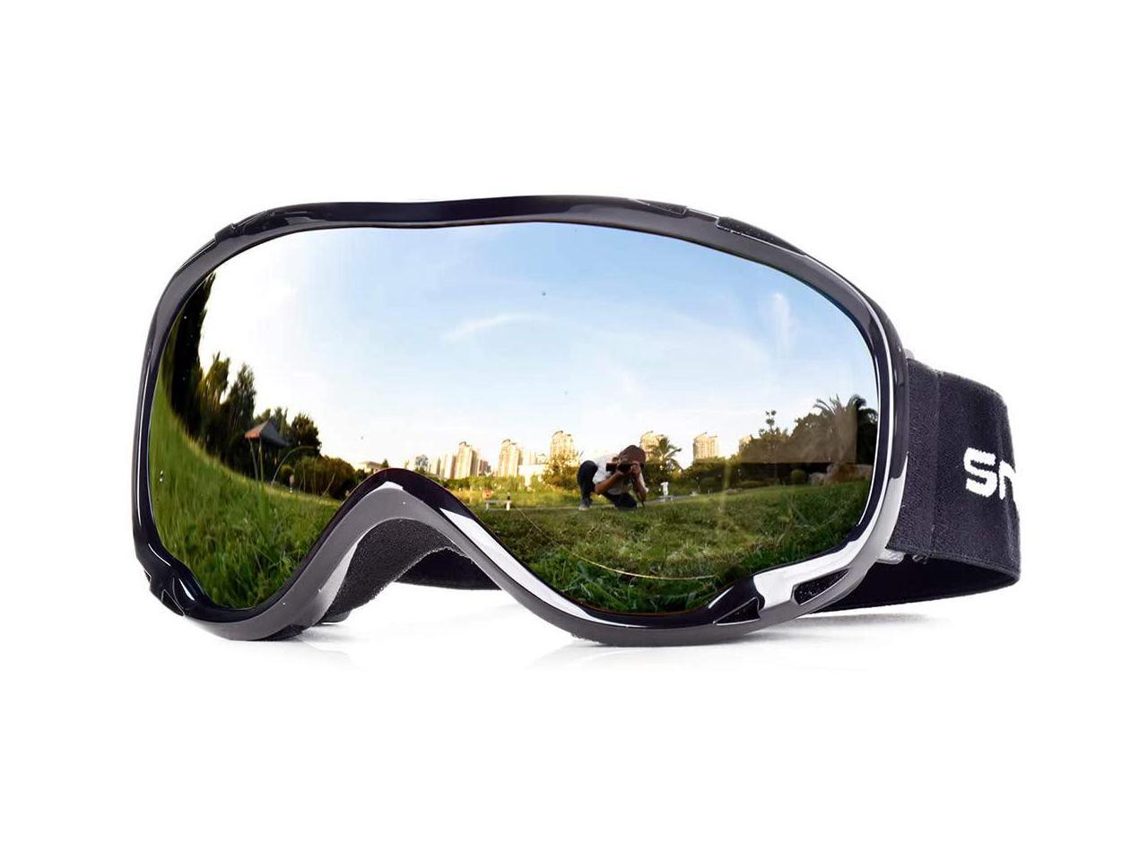 Popular 3 Styles Anti-UV Double Lens Ski Snowboard Goggles Protect Eye Glasses 
