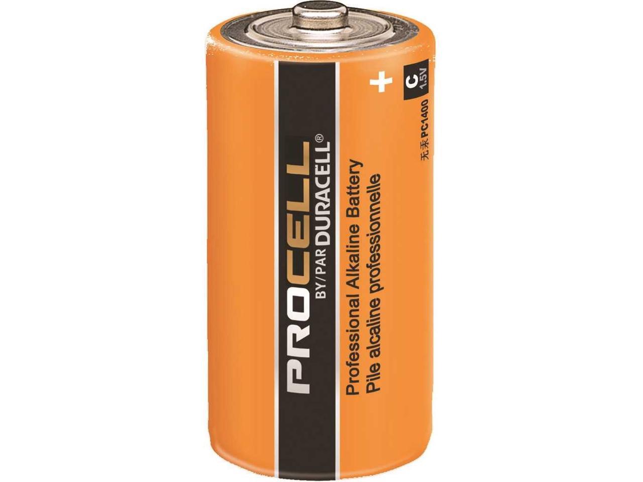 Duracell Procell Alkaline Batteries C 12box Pc1400 8987