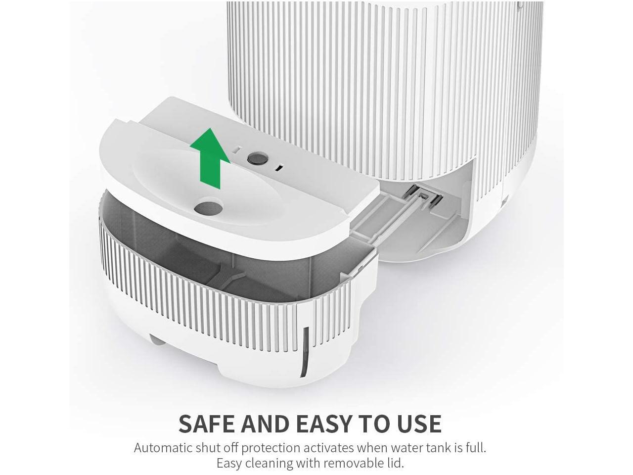 afloia 2 in 1 hepa air purifier with humidifier