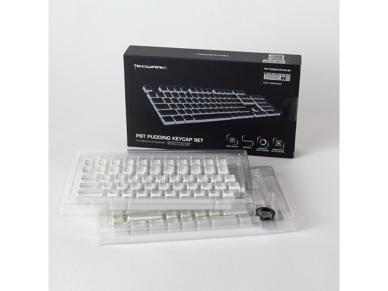 tecware pbt pudding keycaps set