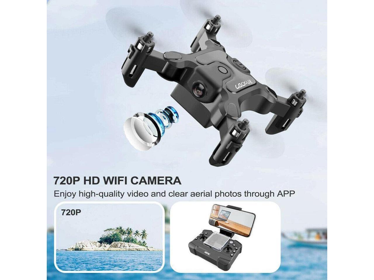 Mini Drone 4DRC-V2 Selfie WIFI FPV With HD Camera Foldable Arm RC Quadcopter US 