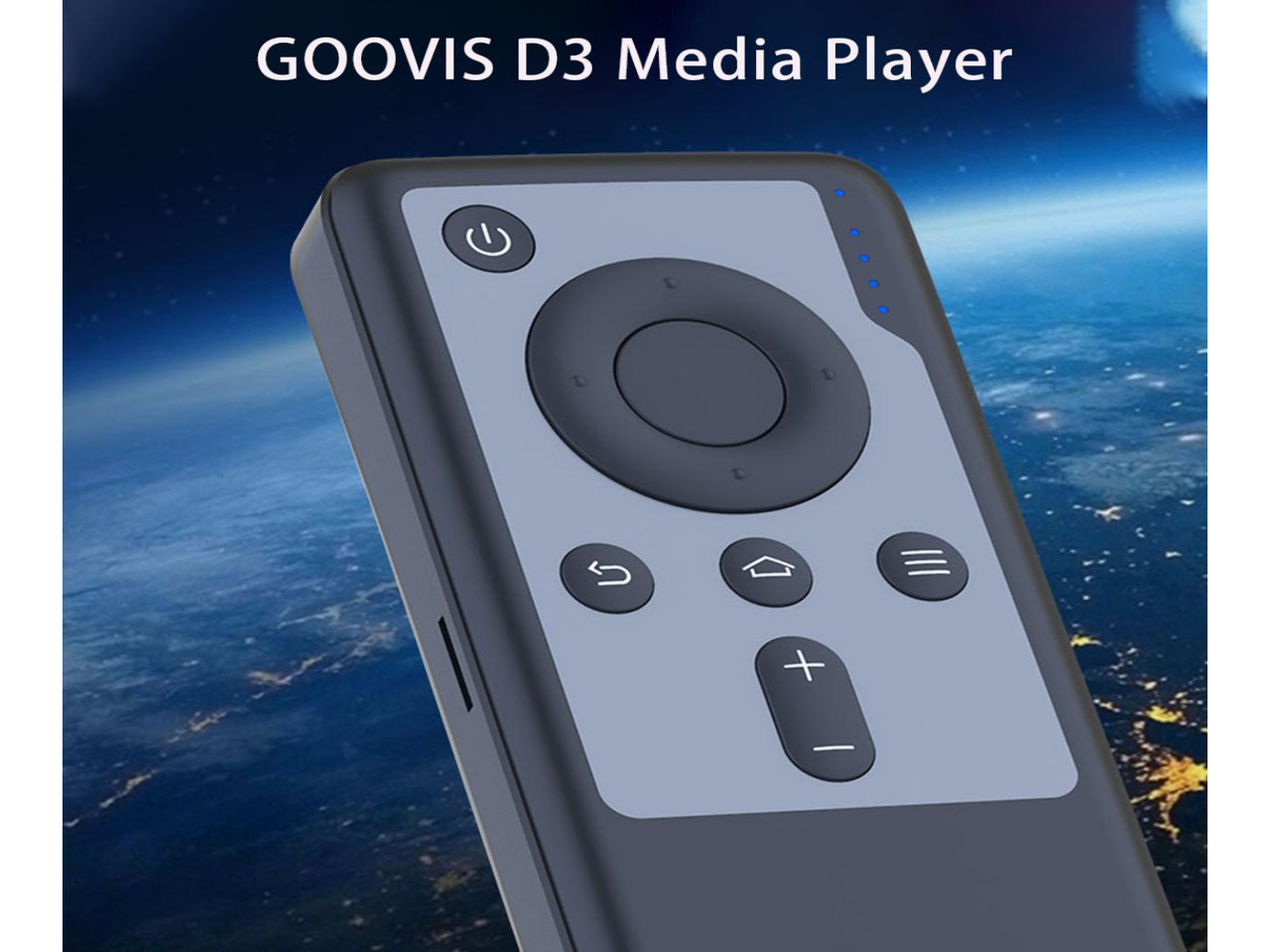 Goovis D3 Portable Bluray 4K Media Player,HDMI Streaming Media Player