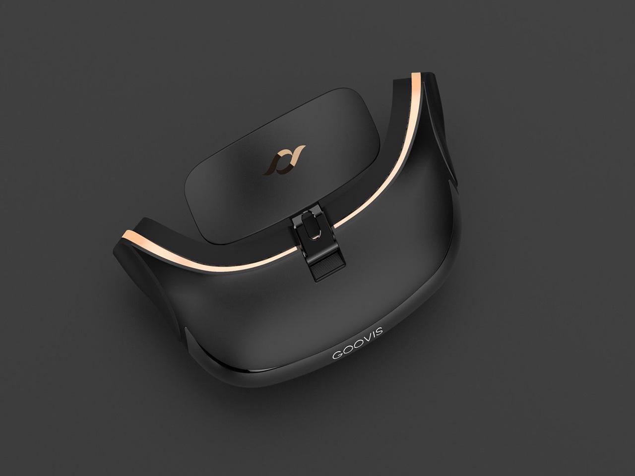 Smart VR Headset,GOOVIS Pro VR Headset, Sony 1920x1080x2 HD Screen, 3D