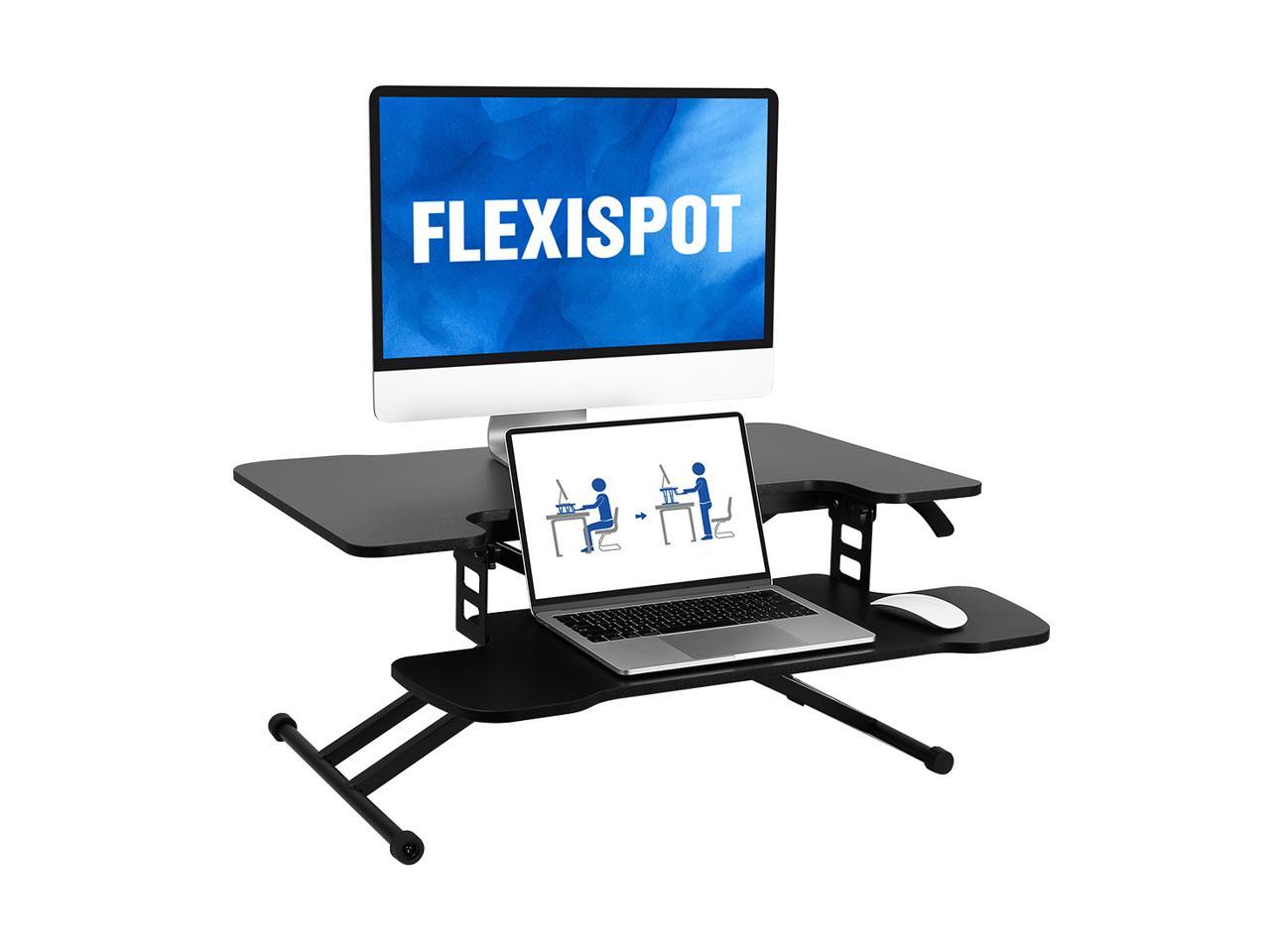 flexispot height adjustable standing desk converter