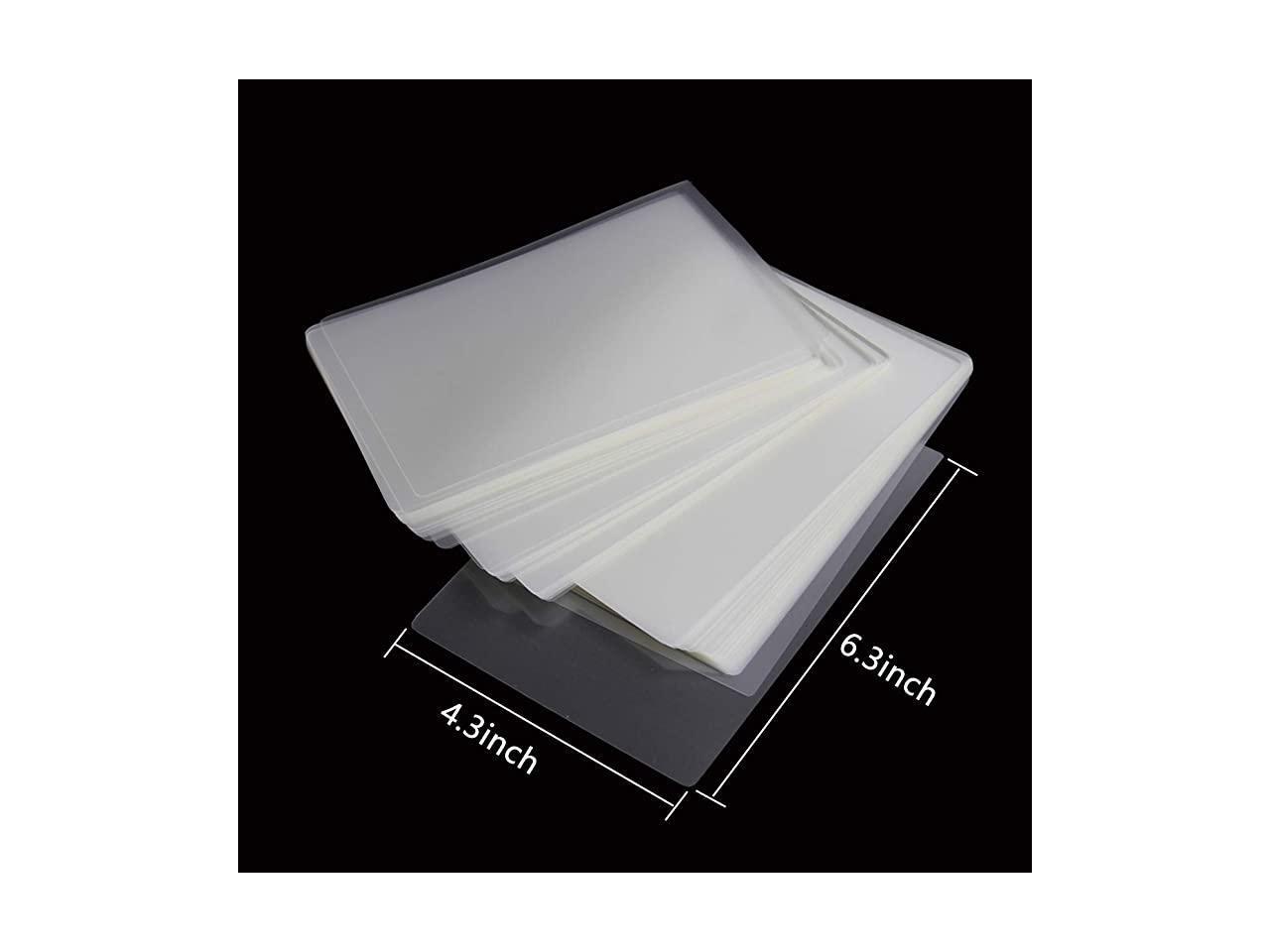 4x6 Thermal Laminating Pouches 3 mil Thermal Laminator Pouches Sheets