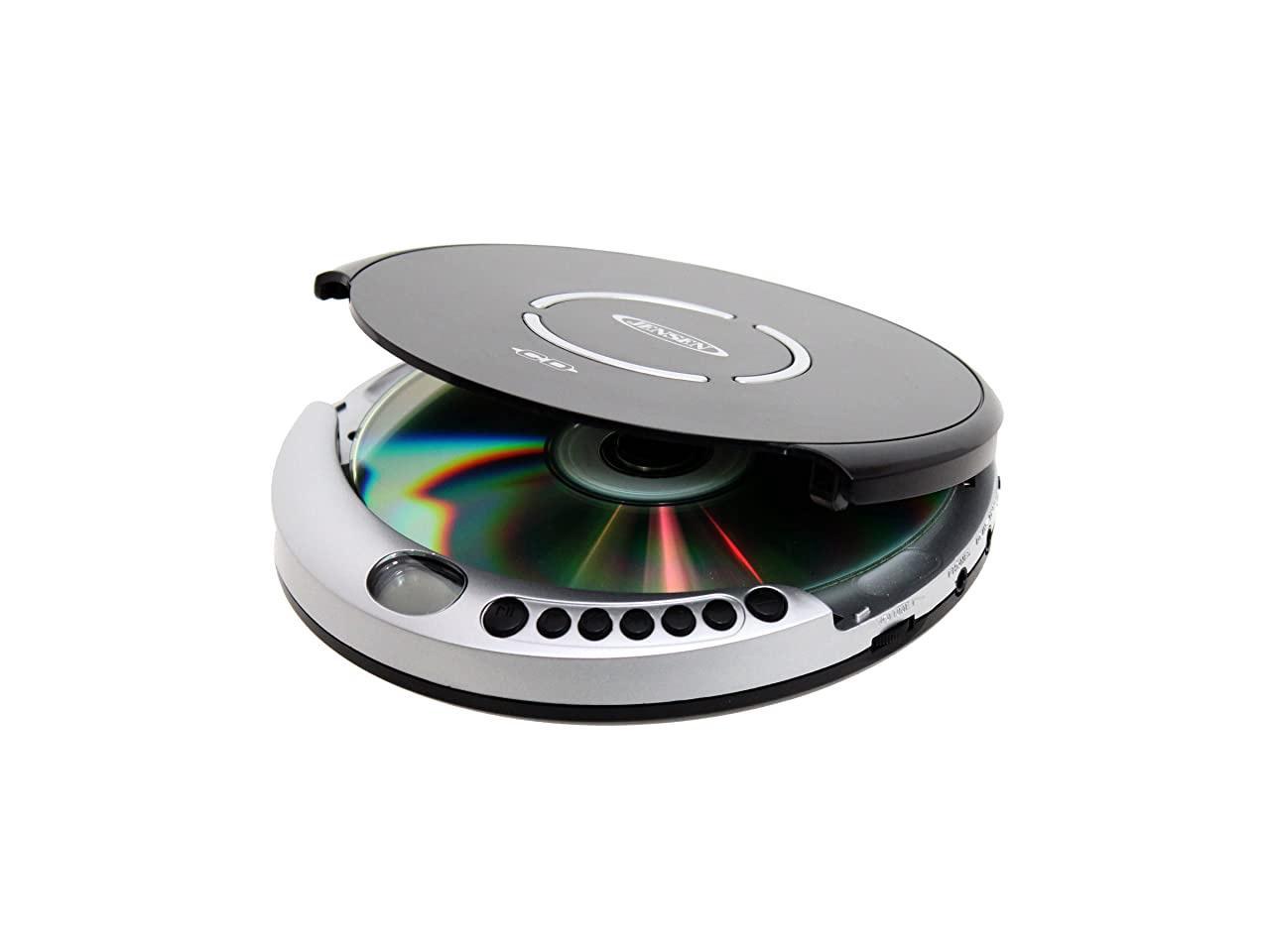 CD Portable Personal CD Player with 60 Seconds AntiSkip Protection FM ...