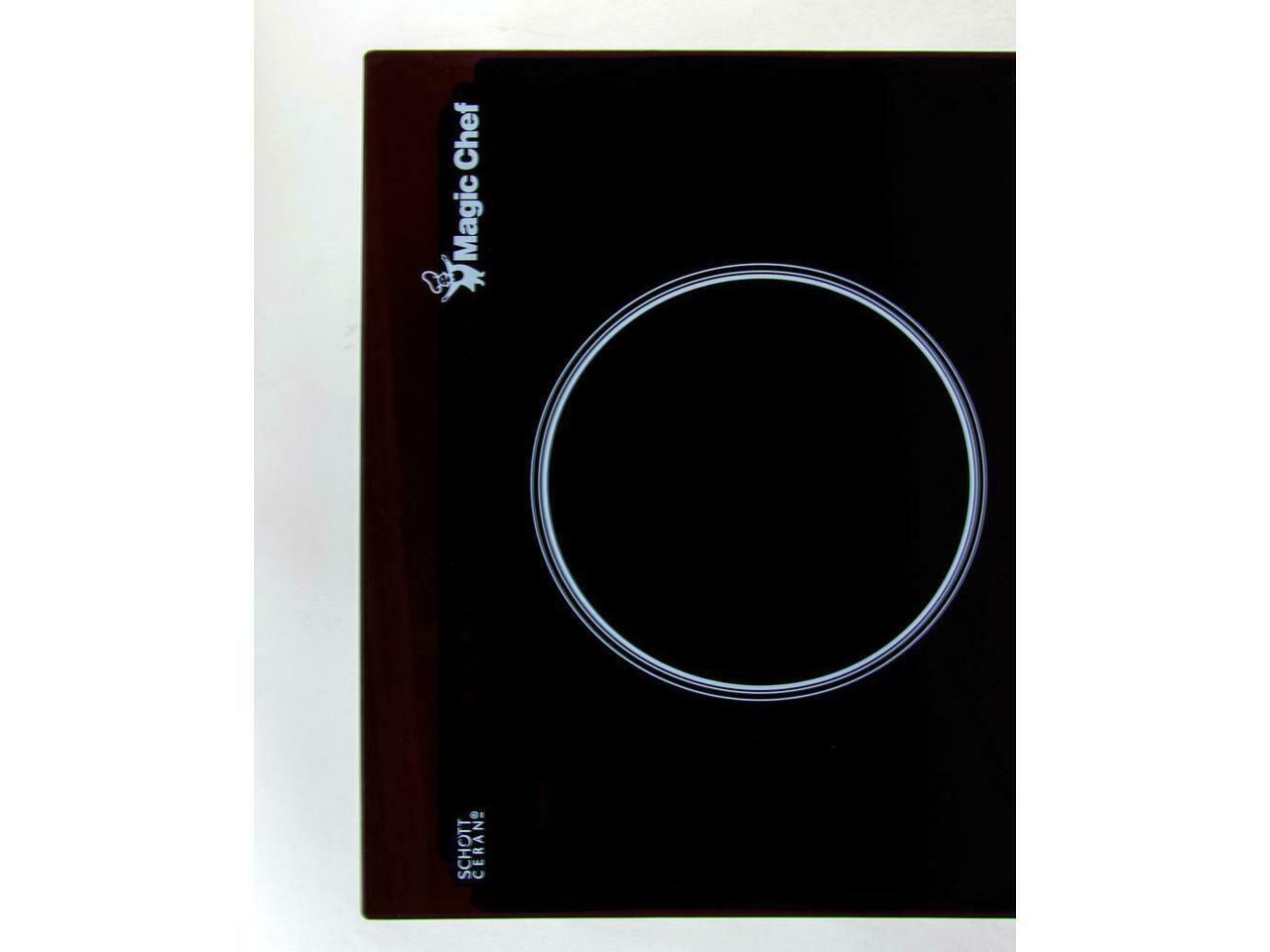 Magic Chef 12Inch Electric Cooktop 120V MCSCTE12BG2