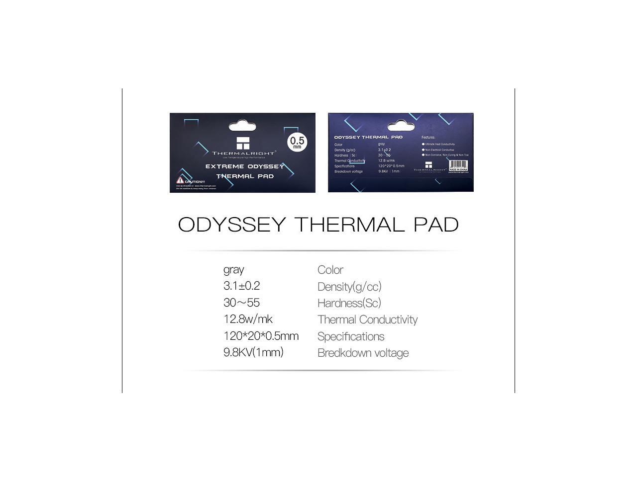Thermalright Extreme Odyssey Thermal Pad 12.8 W/mK Non Conductive Heat