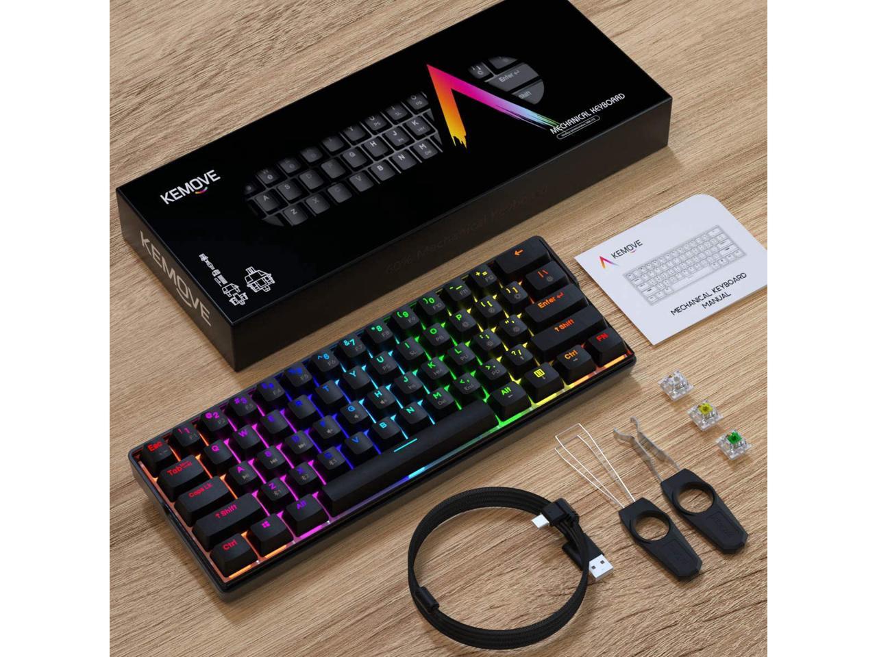 kemove 60 percent keyboard