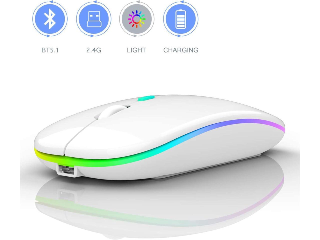 LED Bluetooth Wireless MouseBluetooth Mouse for MacBook ProBluetooth