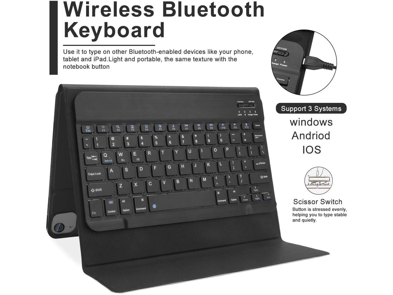 Smart keyboard folio for ipad air 4th generation shinesilope