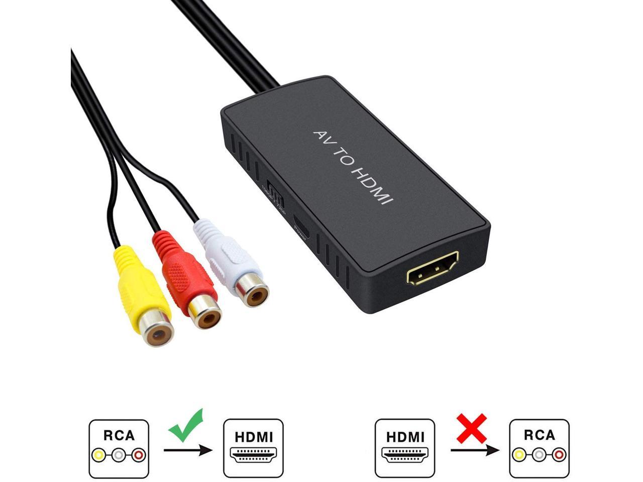 Av To Hdmi Converter Composite To Hdmi Adapter Support 1080p 720p 1420