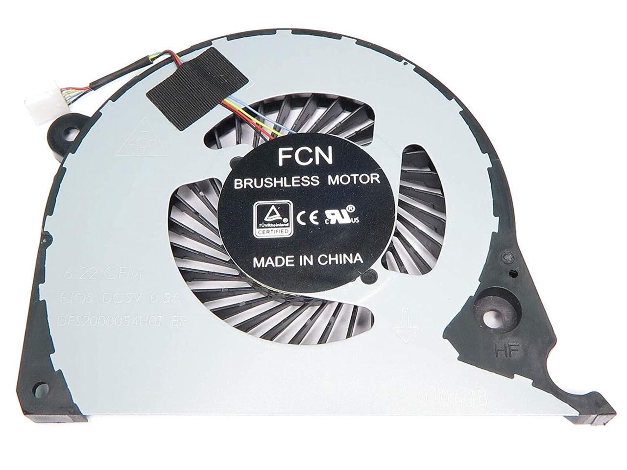 DBTLAP Cooling Fan Compatible for Dell Inspiron 15 7577 7588 DFS541105FC0T-FKJF DBTLAP Cooling Fan Compatible for Dell Inspiron 15 7577 7588 DFS541105FC0T-FKJF