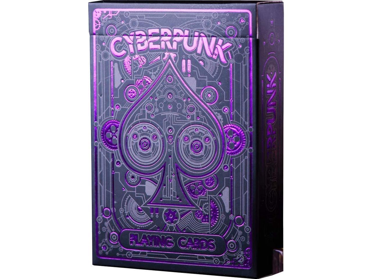 Cyberpunk Playing Cards Card Decks Games Unique Bright Colors for Kids & Adults Premium Card Deck Deck of Cards Standard Size Cool Poker Cards 