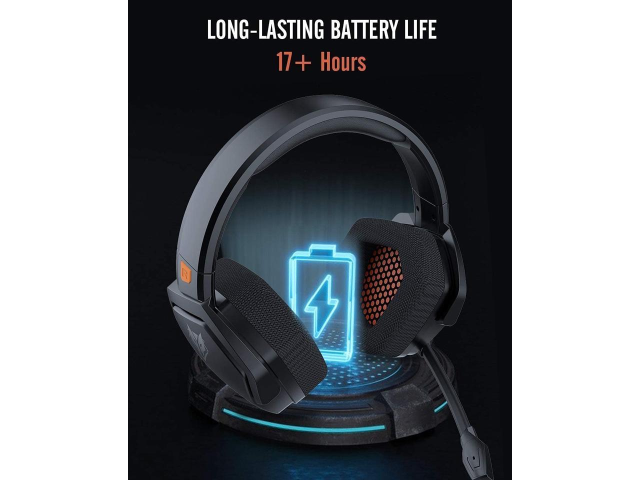 NUBWO G06 Wireless Gaming Headset for PS5, PS4, PC, Noise Cancelling