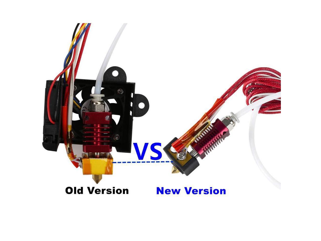 Replacement 0.4mm Nozzle E3D Hot End Extruder Kits With Cooling Fan For CR-10 