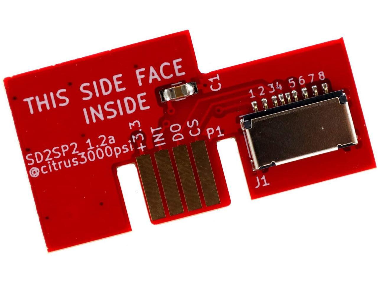 Deal4GO SD2SP2 Micro SD Card Adapter 1.2A SDLoader Mod for Nintendo Gamecube  NGC Serial Port 2 MicroSD Card Adapter (3rd Party) - Newegg.com