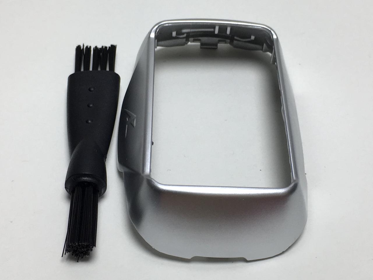 New silver shaver head holder foil frame prewave compatible with