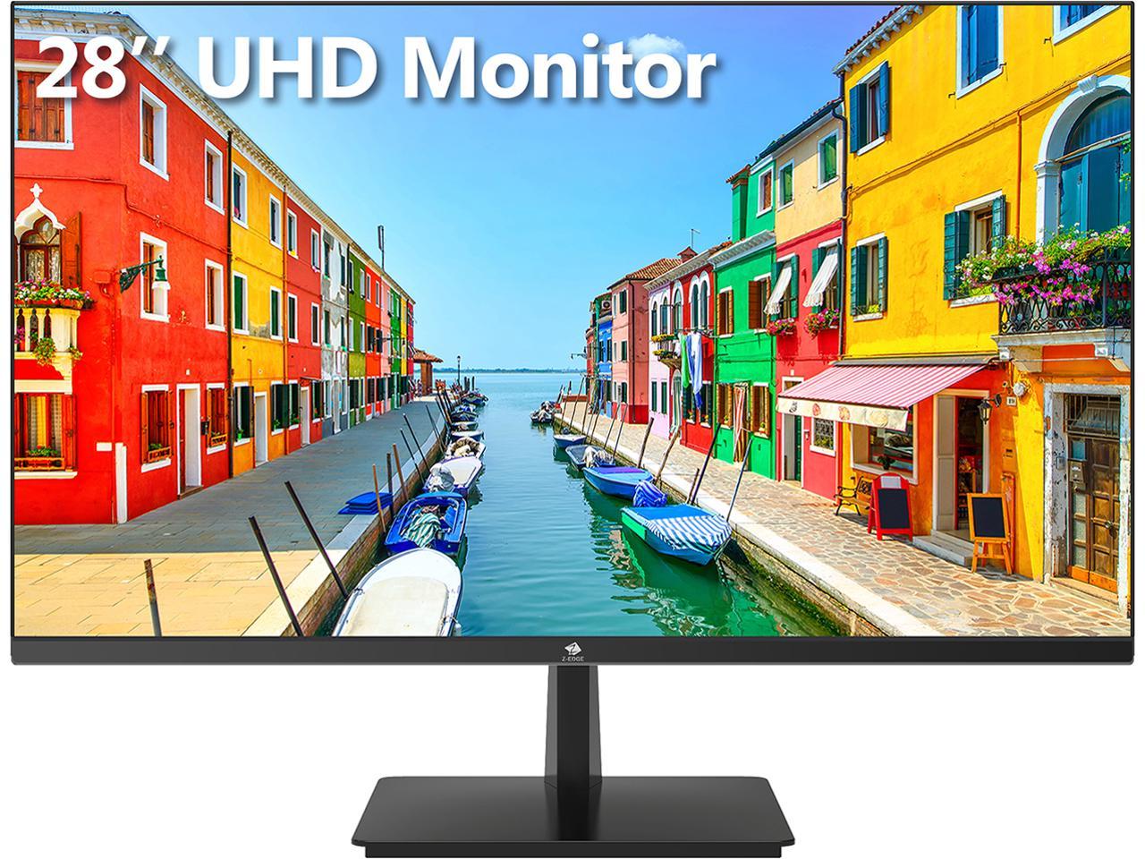 Make it heavy Put away clothes to justify Z-EDGE U28I4K 28" Ultra HD 4K IPS Monitor, UHD 3840 x 2160, 300 cd/m2, HDR,  4 ms Response Time, 60 Hz, HDMI+DP+Type-C+USB-B+2xUSB, FreeSync, Built-in  Speakers - Newegg.com