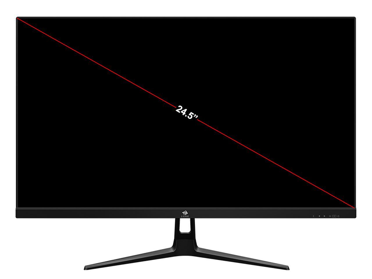 ZEDGE UG25I 25"(Actual size 24.5") 1080P Full HD 240Hz 1ms Gaming
