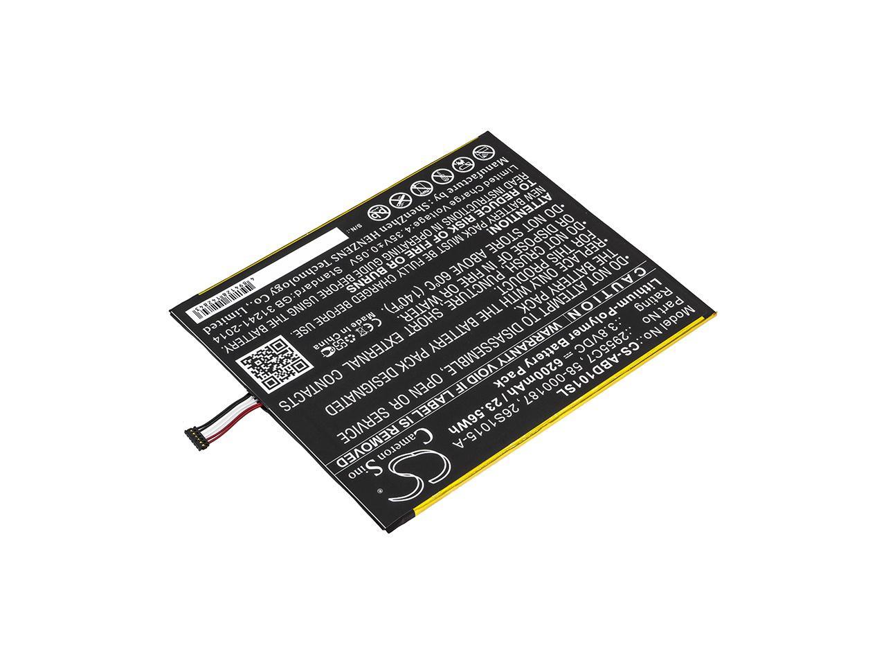amazon kindle fire replacement battery