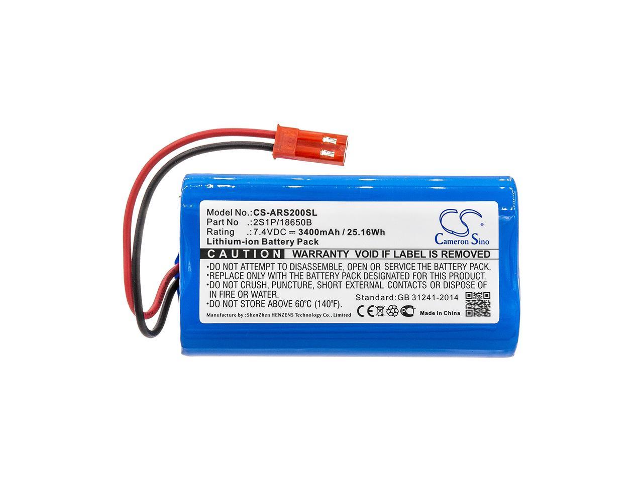 Battery Replacement for Arizer Solo 2 Solo 2S1P/18650B - Newegg.com