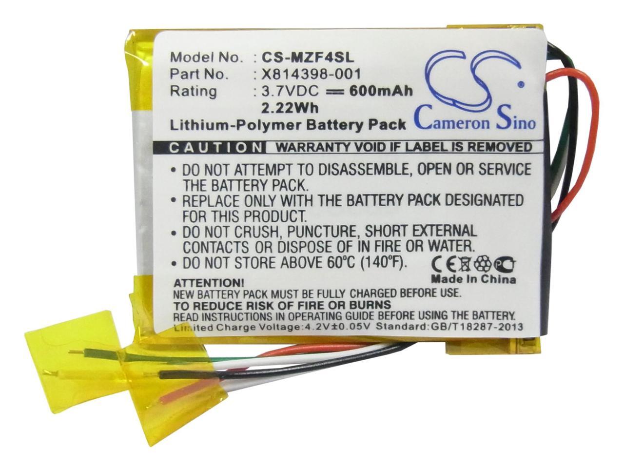 Battery Replacement for Microsoft Zune HSA00005 Zune HVA00020 Zune