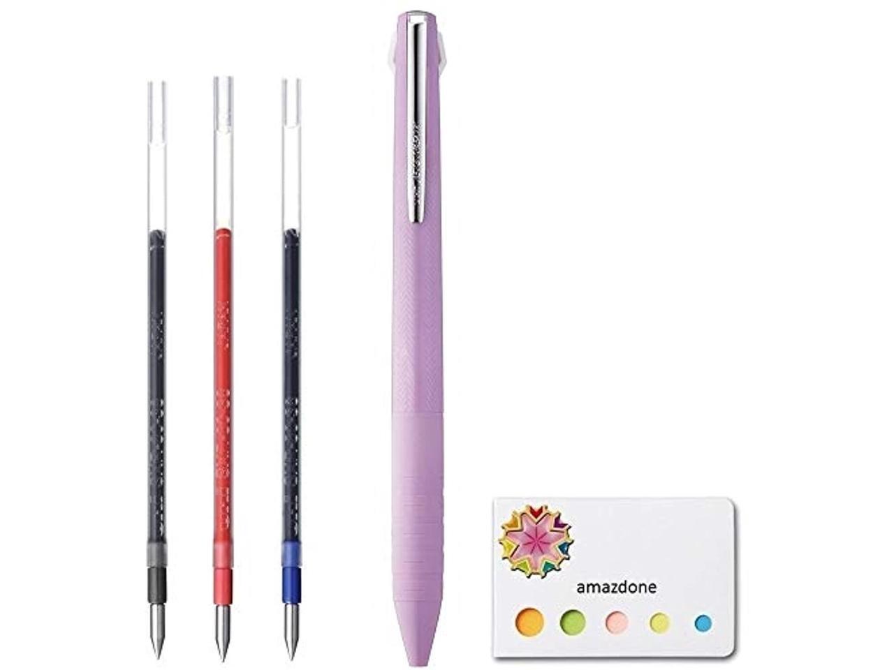Uni Jetstream Slim Compact 3 Color Ballpoint Multi Pen 0.38Mm (Lavender