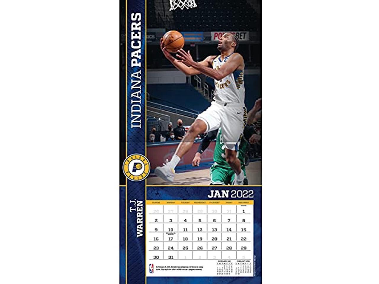 Indiana Pacers 2022 12X12 Team Wall Calendar (22998011880)