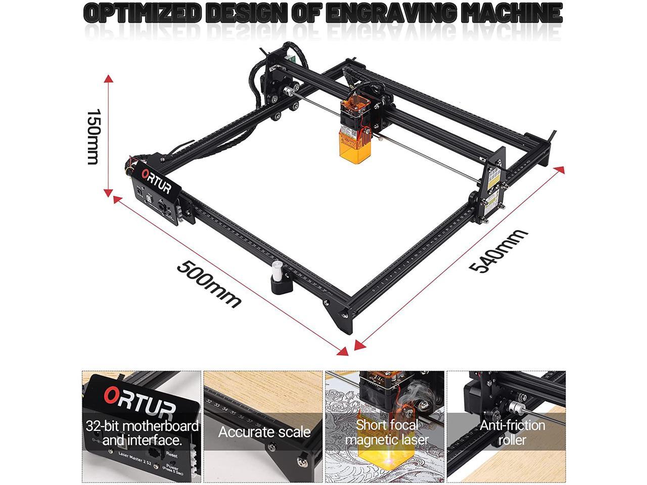 ORTUR Laser Master 2 S2 LU22, 24V Laser Engraver, Laser Engraving
