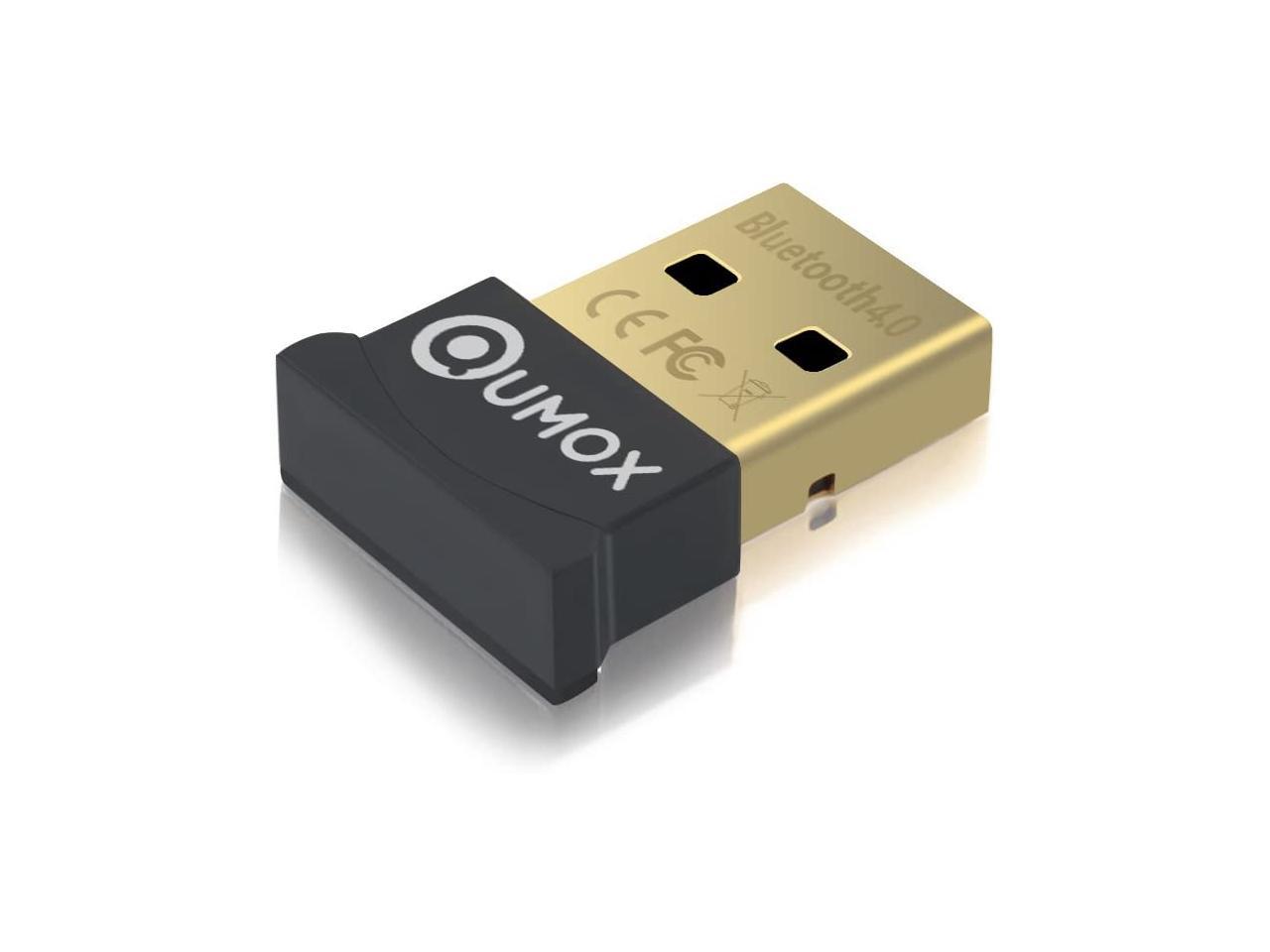 QUMOX Bluetooth Wireless Audio Transmitter & Receiver 3.5mm Music 2 in1 Adapter 