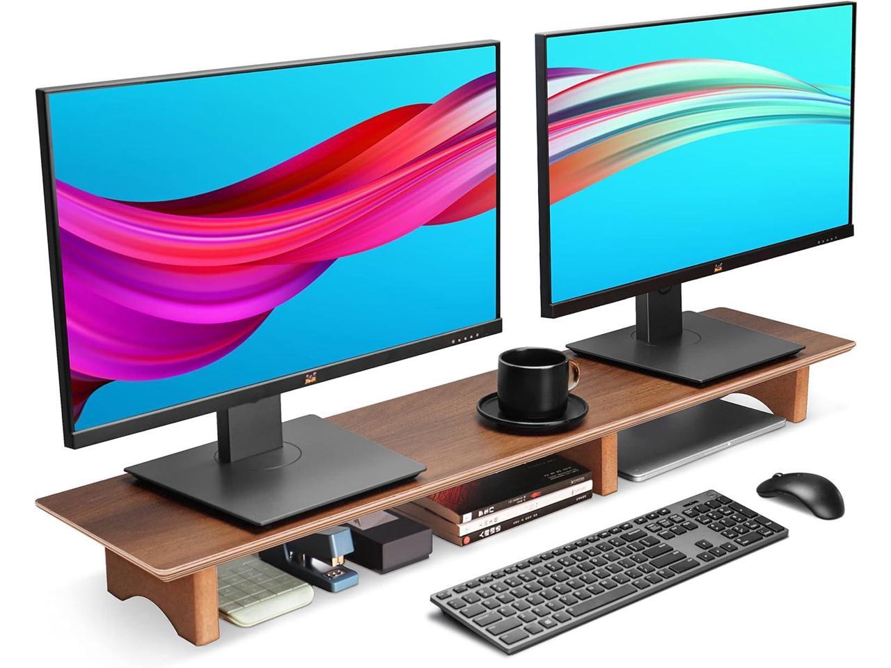 desktop monitor stand organizer