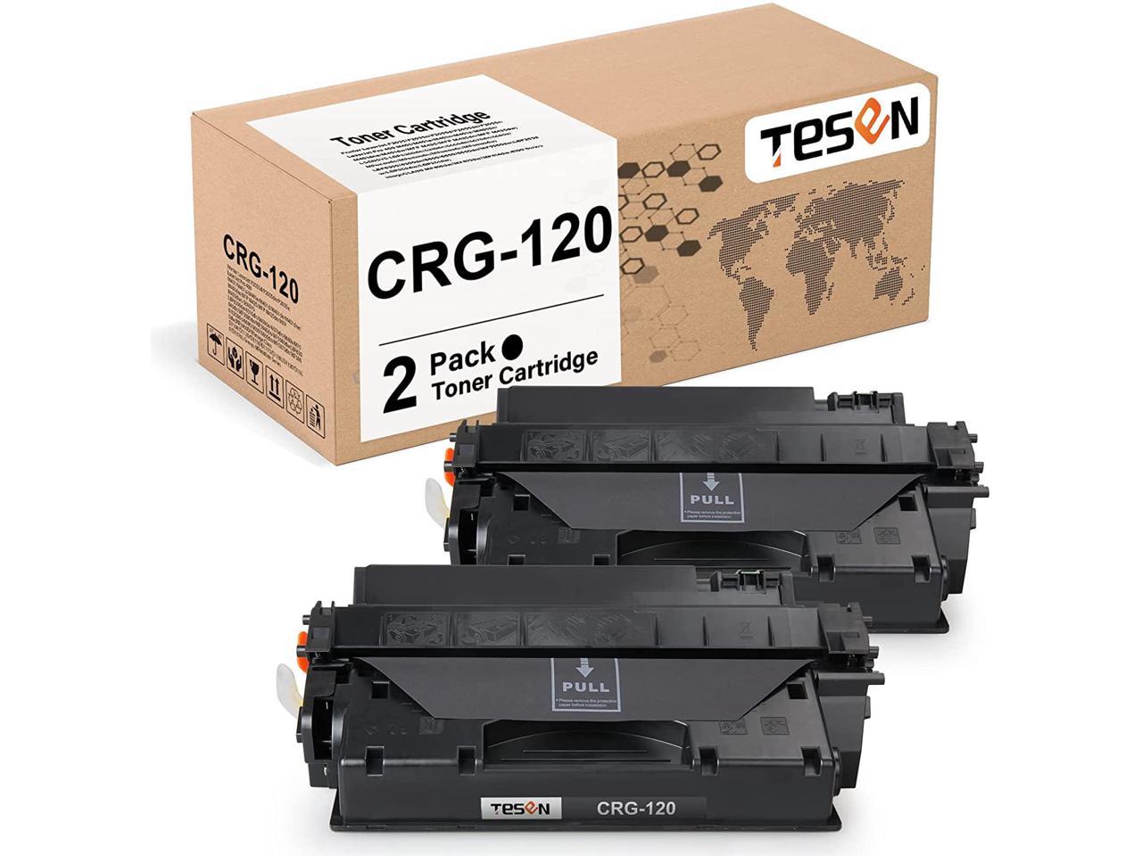 AM-Ink 10-Pack Compatible 120 CRG-120 2617B001AA Toner Cartridge Replacement for Canon ImageCLASS D1100 D1120 D1320 D1350 D1150 D1180 D1170 D1370 MF6680DN Printer Black