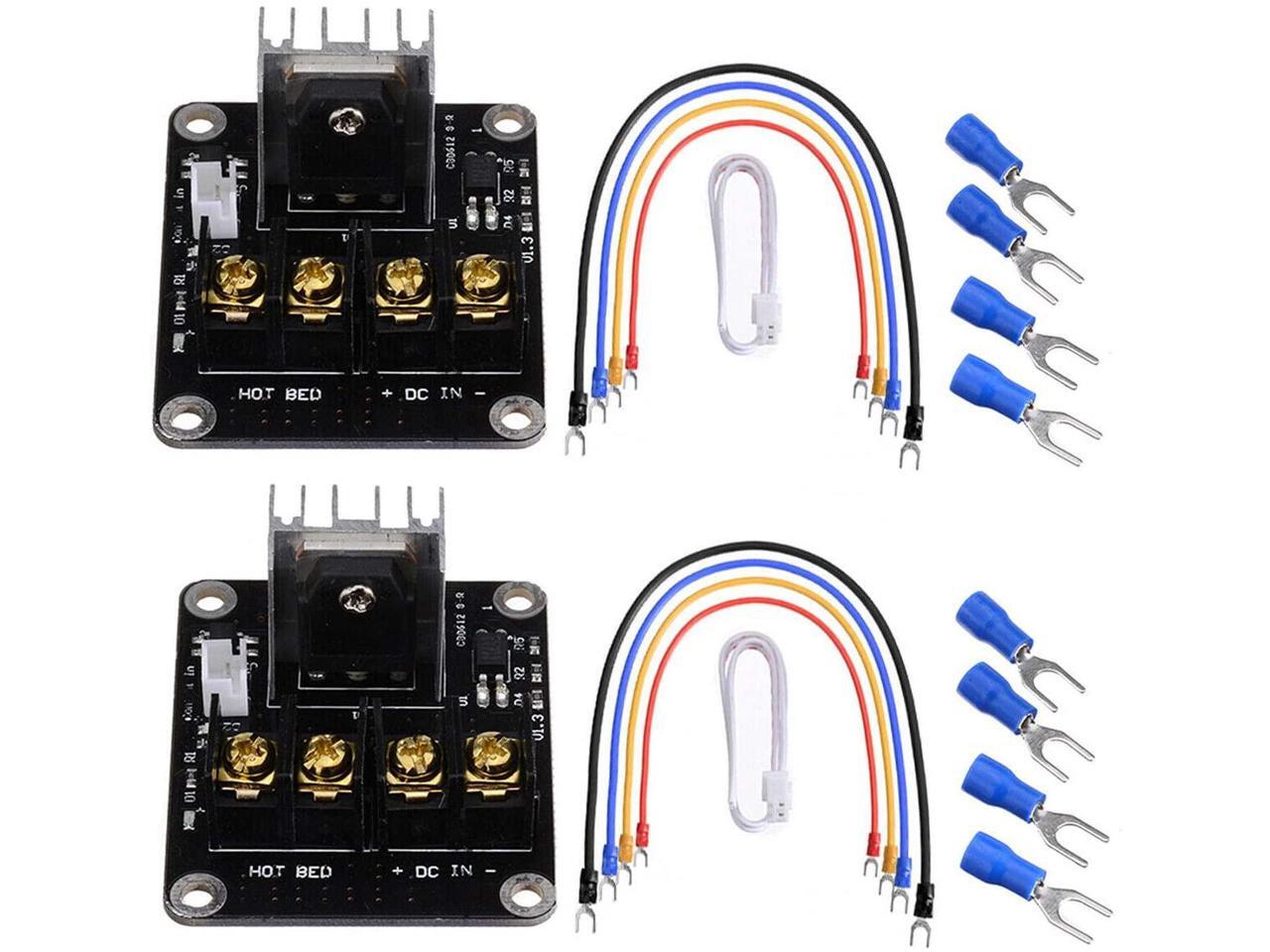 2pcs ANET A8 MOSFET Board Upgrade 3D Printer Heated Bed Power Module i3 fefsd 