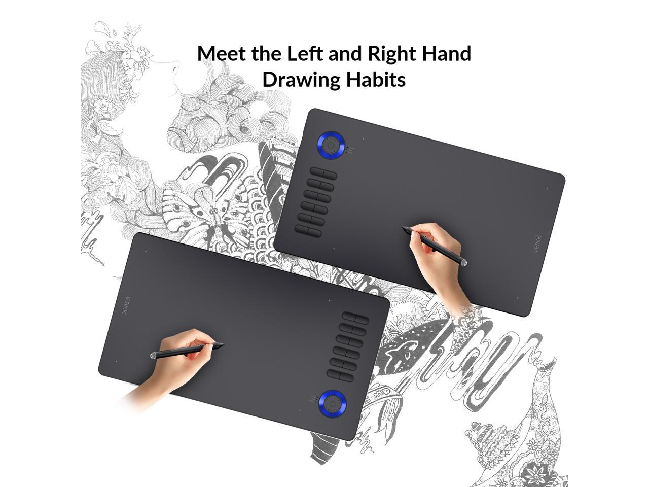 VEIKK A15 Pro Graphics Drawing Tablet 10 x 6 inch Digital Drawing