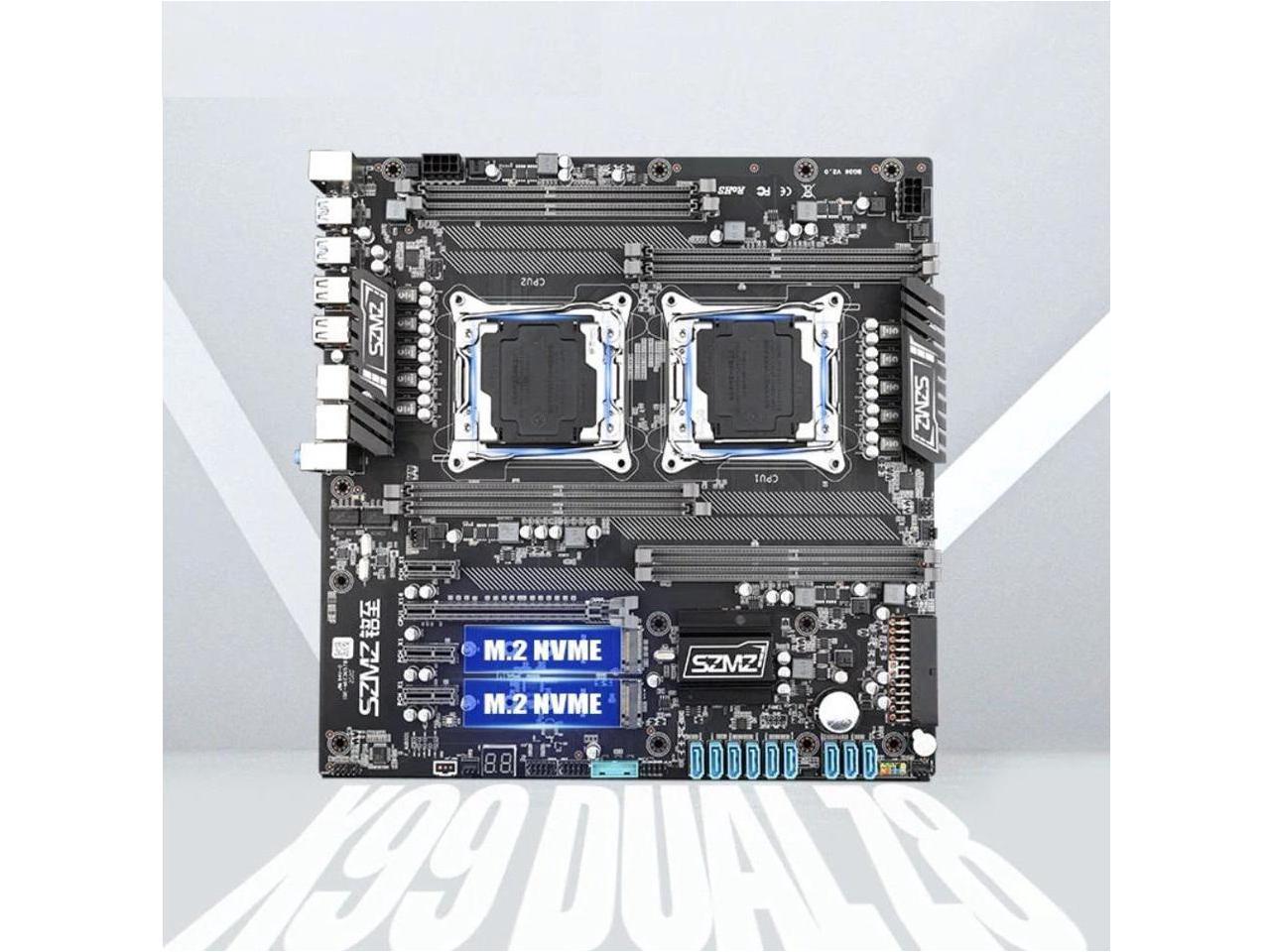 X99 Dual CPU Motherboards Socket LGA 2011-3 motherboard support E5 