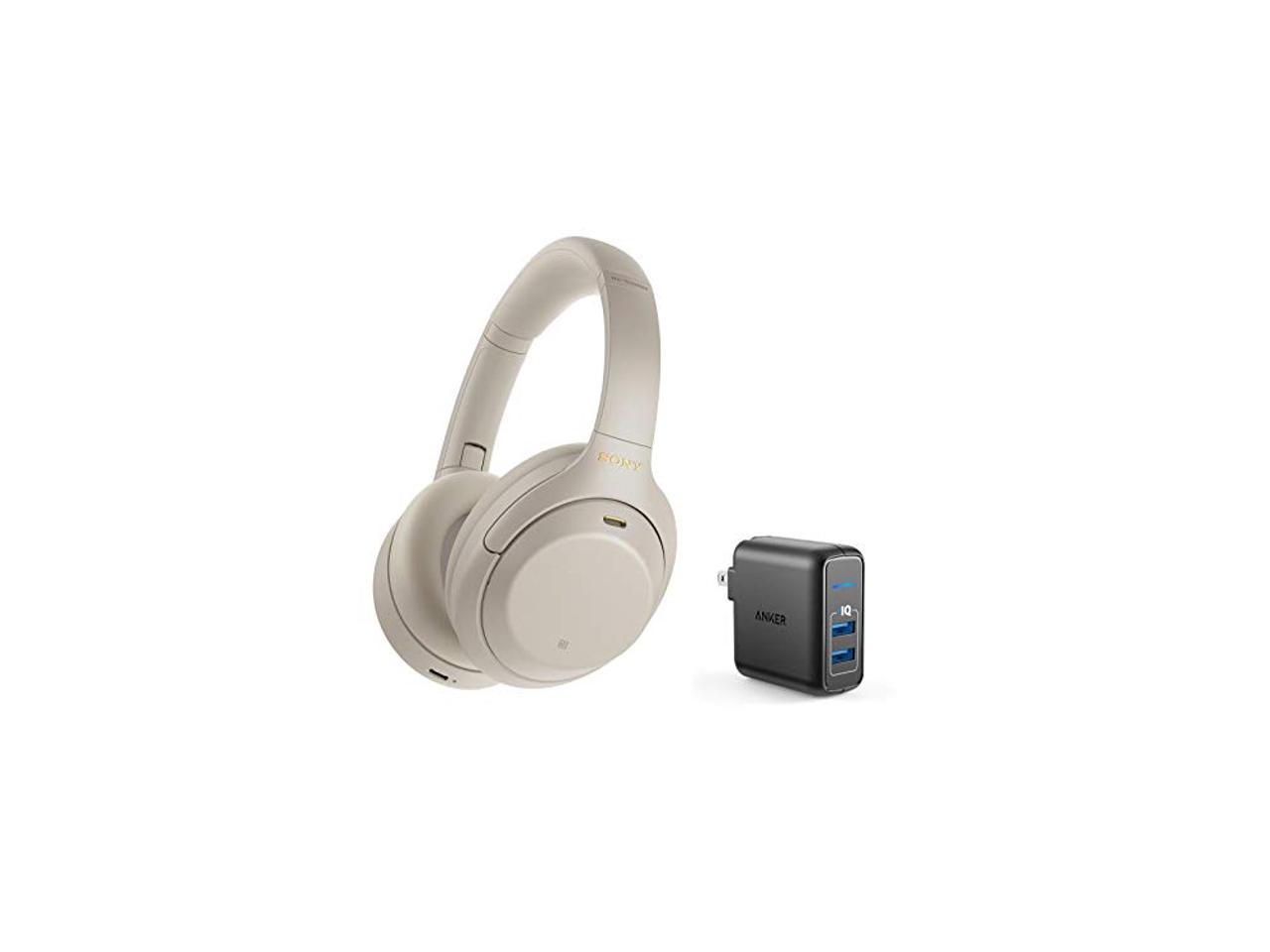 Sony WH-1000XM4 Wireless Noise-Canceling Headphones Bundle with 