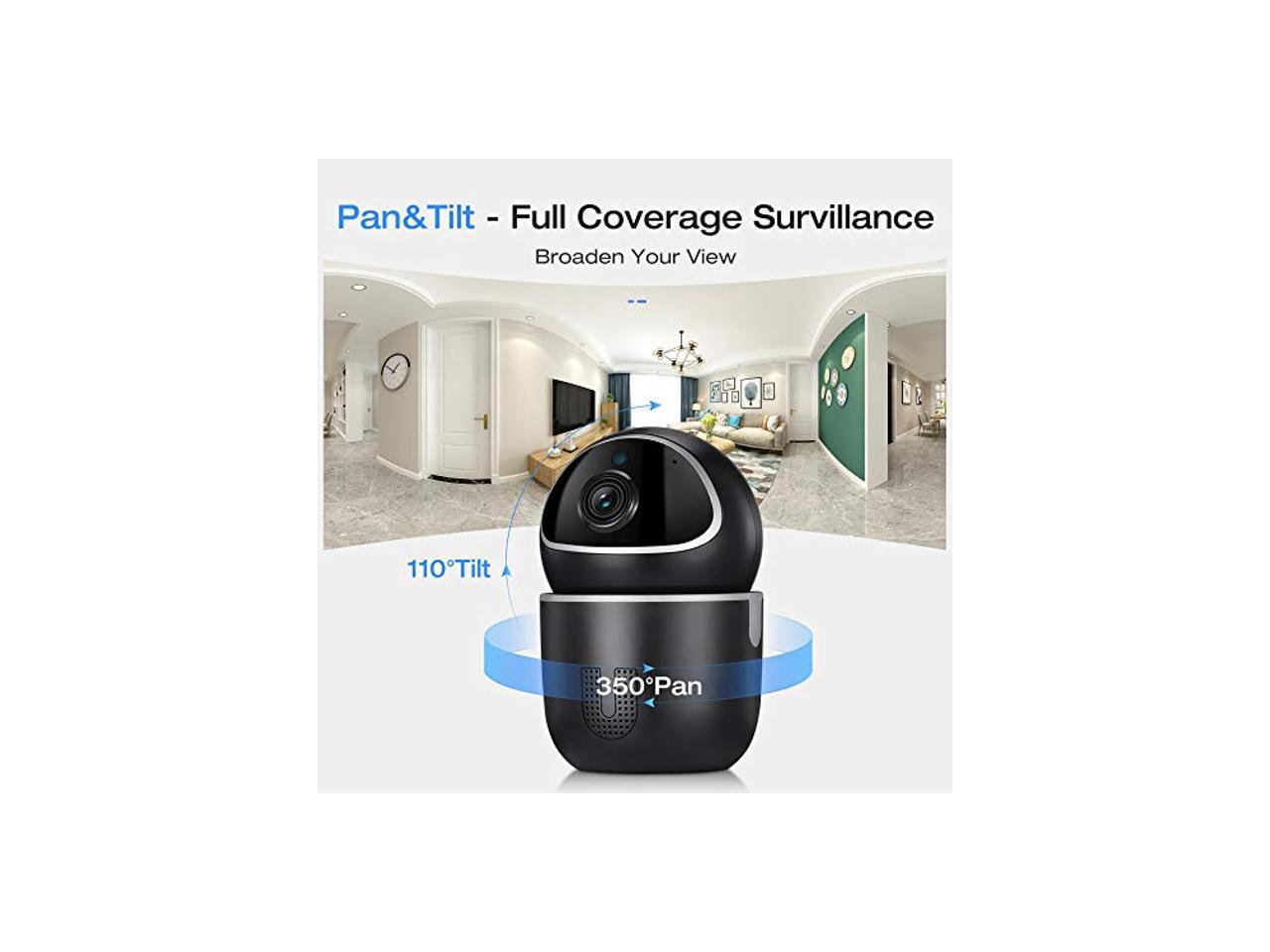 TENVIS & IoTeX Ucam -Dog Camera 100% Privacy-Protection IP Camera Cloud & SD Card Storage Indoor Security Camera with Motion Detection/Night Vision/2-Way Audio/PTZ Blockchain for Your Data 