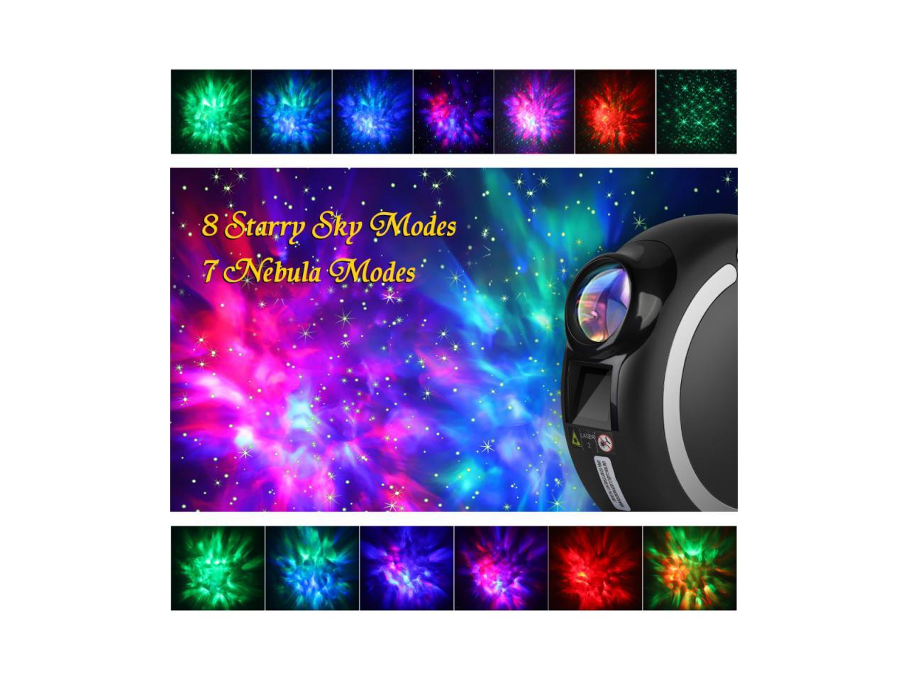 Star Projector, Galaxy Projector With LED Nebula Cloud,Star Light