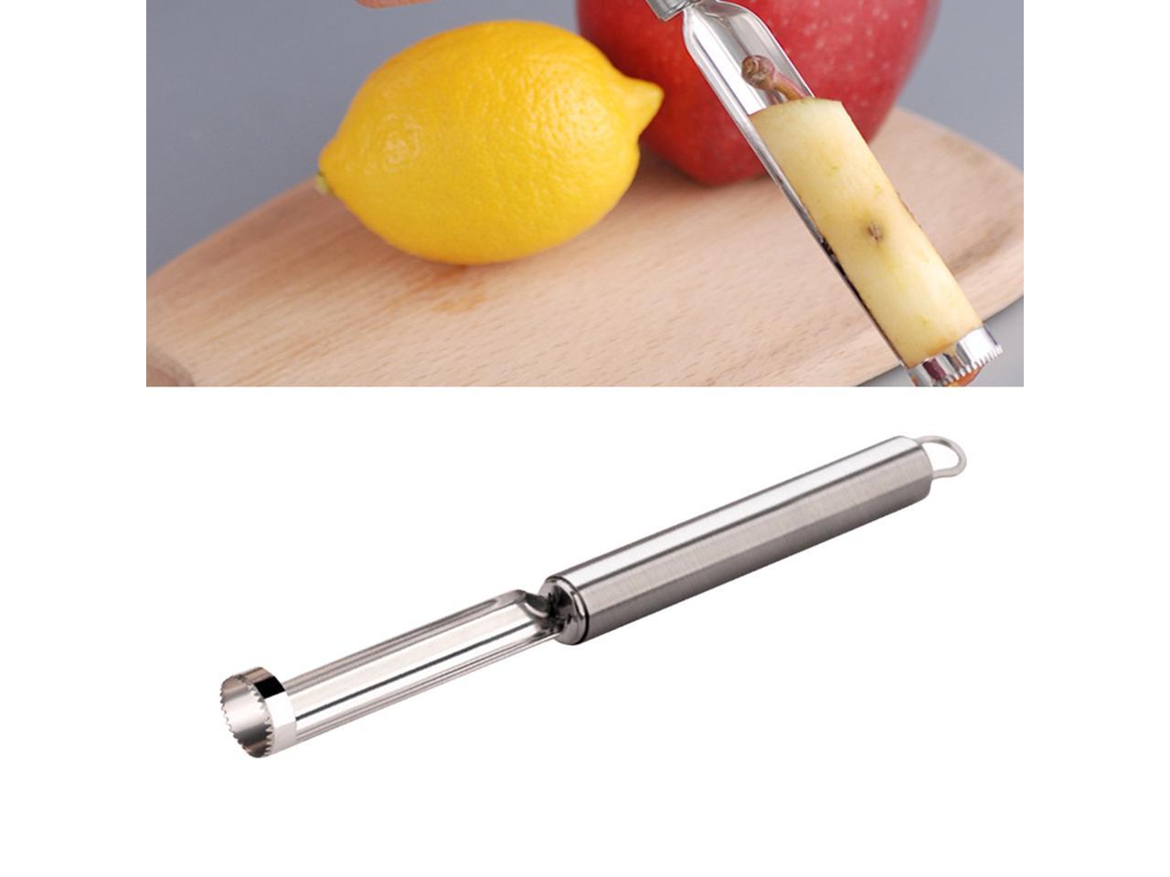 1 Pc Stainless Steel Apple Corer Fruit Seed Core Remover Pear Apple Corer Seeder Slicer Kitchen Gadgets Fruit Vegetable Tools Newegg Com