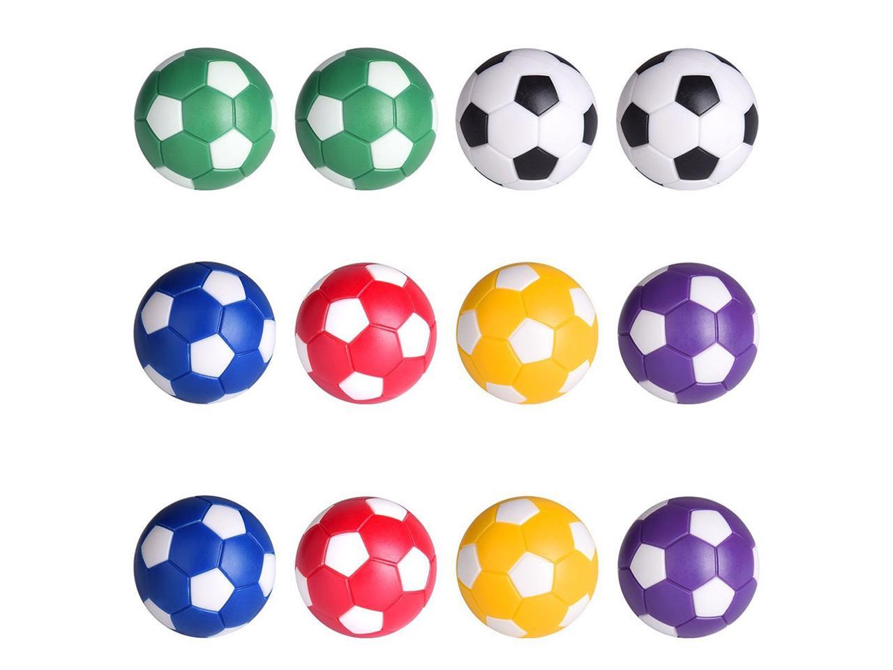 24Pcs Soccer Ball Style Foosballs Table Soccer Replacement Balls 
