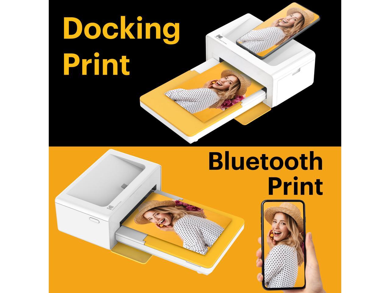 Kodak Dock Plus Instant Photo Printer Updated Bluetooth Portable