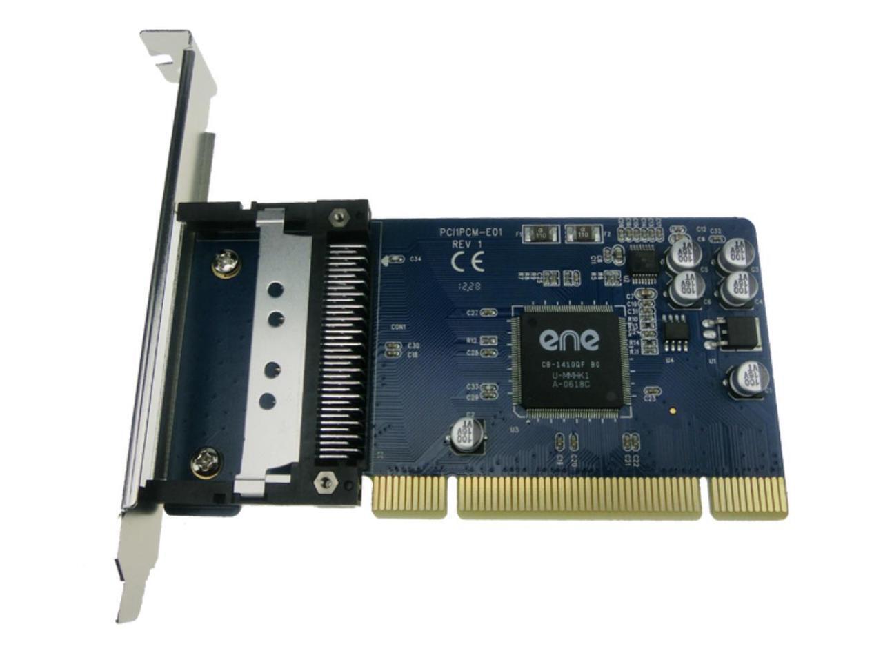 PCI to PCMCIA 16bit (PCMCIA 2.1 / JEIDA 4.2) and 32bit Cardbus PCMCIA