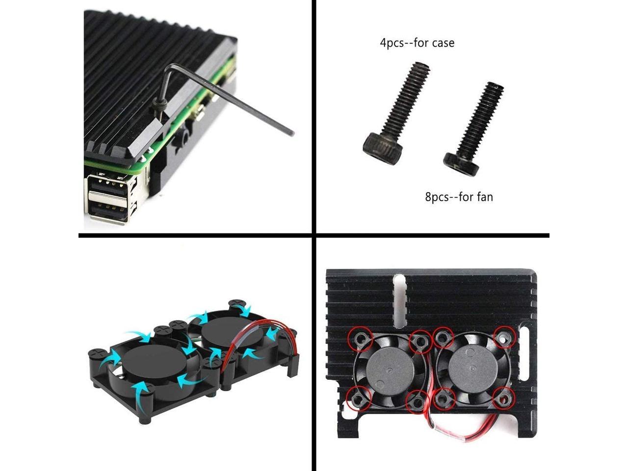 Dual cooling. Dual Fan Parallel.